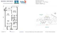 Unit 6294 Bahia Del Mar Cir # 107 floor plan