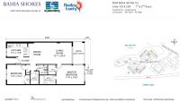 Unit 6294 Bahia Del Mar Cir # 109 floor plan