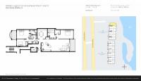 Unit 1695 Pinellas Bayway S # A4 floor plan