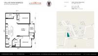 Unit 305 S Villa San Marco Dr # 1-203 floor plan