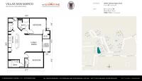 Unit 305 S Villa San Marco Dr # 1-205 floor plan