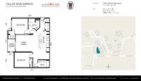 Unit 305 S Villa San Marco Dr # 1-206 floor plan