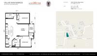 Unit 405 S Villa San Marco Dr # 2-203 floor plan