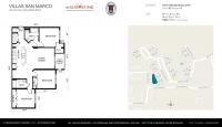 Unit 415 S Villa San Marco Dr # 3-208 floor plan