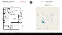 Unit 425 S Villa San Marco Dr # 4-104 floor plan