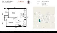 Unit 435 S Villa San Marco Dr # 5-201 floor plan