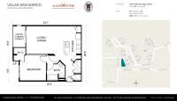 Unit 420 S Villa San Marco Dr # 7-308 floor plan