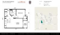 Unit 410 S Villa San Marco Dr # 8-105 floor plan