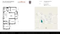 Unit 410 S Villa San Marco Dr # 8-201 floor plan